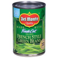 Del Monte Green Beans, French Style, Blue Lake, 14.5 Ounce