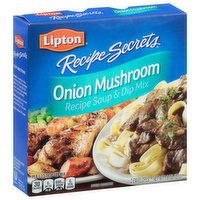 Lipton Recipe Soup & Dip Mix, Onion Mushroom, 2 Each