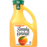 Simply Orange Pulp Free Orange Juice, 89 fl oz, 2.63 Litre