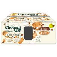 Chobani Yogurt, Greek, S'more S'mores/Cookie Dough, Family Variety 8 Pack, 36 Ounce