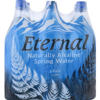 Eternal Spring Water, Naturally Alkaline, 6 Each