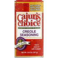 Cajun's Choice Seasoning & Rub, Creole, Premium Blend, 3.8 Ounce