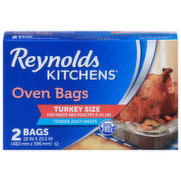 Reynolds Wrap Oven Bags, Turkey Size, 2 Each