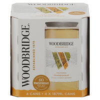 Woodbridge Chardonnay, California, 4 Each