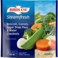 Birds Eye Steamfresh Broccoli, Carrots, Sugar Snap Peas & Water Chestnuts Frozen Vegetables, 10.8 Ounce