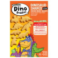 Dino Buddies Nuggets, Chicken Breast, Dinosaur Shaped, 35 Ounce