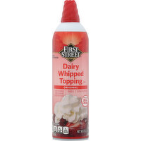 FIRST STREET Dairy Whipped Topping, Original, 13 Ounce