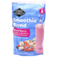 First Street Smoothie Blend, Mixed Berry, 48 Ounce
