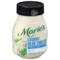 Marie's Dressing + Dip, Chunky Blue Cheese, 12 Ounce