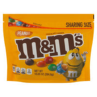 M&M's Chocolate Candies, Peanut, Sharing Size, 10.05 Ounce