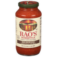 Rao's Tomato Sauce, Bolognese, Homestyle, 24 Ounce