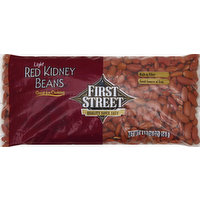 First Street Red Kidney Beans, Light, 16 Ounce