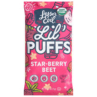 LesserEvil Lil' Puffs, Star-Berry Beet, 2.5 Ounce