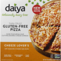 Daiya Pizza, Gluten-Free, Thin Crust, Cheeze Lover's, 15.7 Ounce