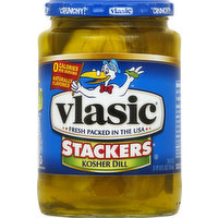 Vlasic Kosher Dill, Stackers, 24 Ounce