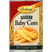 Roland Corn, Baby, Whole, 15 Ounce