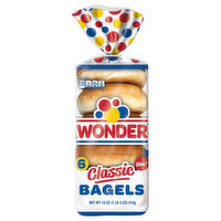 Wonder Bagels, Classic, 6 Each