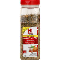 Lawry's Seasoning, Salt-free, Garlic & Herb, 20 Ounce