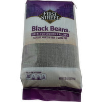 First Street Black Beans, 400 Ounce