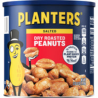 Planters Peanuts, Salted, Dry Roasted, 52 Ounce