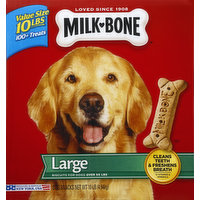 Milk-Bone Dog Snacks, Large (Over 50 Pounds), Value Size, 160 Ounce