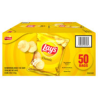 Lay's Potato Chips, Classic, 50 Each