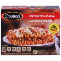Stouffer's Lasagna, Meat Lovers, Mild, 10 Ounce