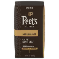 Peet's Coffee Coffee, Ground, Medium Roast, Cafe Domingo, 10.5 Ounce