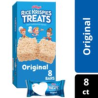 Rice Krispies Crispy Marshmallow Squares, Original, Single Serve, 8 Each
