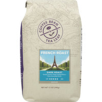 COFFEE BEAN & TEA LEAF Coffee, Ground, Dark Roast, French Roast, 12 Ounce