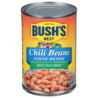 Bush's Best Pinto Beans, Mild Chili Sauce, Chili Beans, 16 Ounce