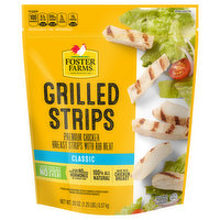 Foster Farms Grilled Strips, Classic, 20 Ounce