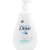 Dove Tip to Toe Wash, Sensitive Moisture, Fragrance Free, 20 Ounce