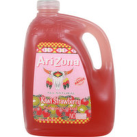 AriZona Fruit Juice Cocktail, Kiwi Strawberry, 128 Fluid ounce