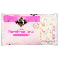 First Street Marshmallows, Mini, 16 Ounce