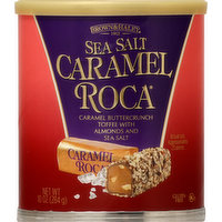 Brown & Haley Caramel Roca, Sea Salt, 10 Ounce