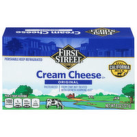 First Street Cream Cheese, Original, 8 Ounce