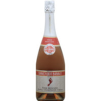Barefoot Bubbly Champagne, Sparkling, Pink Moscato, California, 750 Millilitre