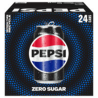 Pepsi Cola, Zero Sugar, 24 Each