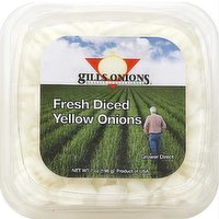 Gills Diced Yellow Onions, 8 Ounce