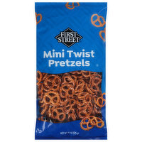 First Street Pretzels, Mini Twist, 15 Ounce