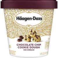 Haagen-Dazs Ice Cream, Chocolate Chip Cookie Dough, 14 Ounce