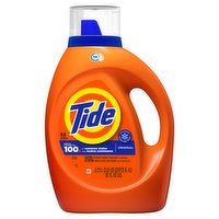 Tide Liquid Laundry Detergent, Original, 64 loads, 92 fl oz, HE Compatible, 92 Fluid ounce