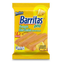 Marinela Marinela Barritas Piña Pineapple Soft Filled Cookie Bar, Artificially Flavored, 2 Packs, 3.88 Ounces, 3.88 Ounce