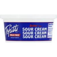 Tofutti Sour Cream, Milk Free, Imitation, 12 Ounce