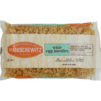 Manischewitz Egg Noodles, Homestyle, Wide, 12 Ounce