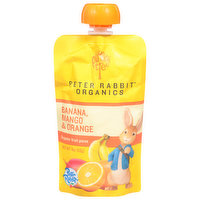 Pumpkin Tree Fruit Puree, Organic, Banana, Mango & Orange, 4 Ounce