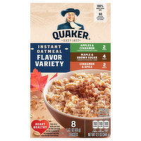 Quaker Instant Oatmeal, Flavor Variety, 8 Each
