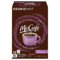 McCafe Coffee, Dark, French Roast, K-Cup Pods, 12 Each