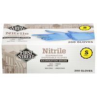 First Street Gloves, Disposable, Examination, Nitrite, Small, 200 Each